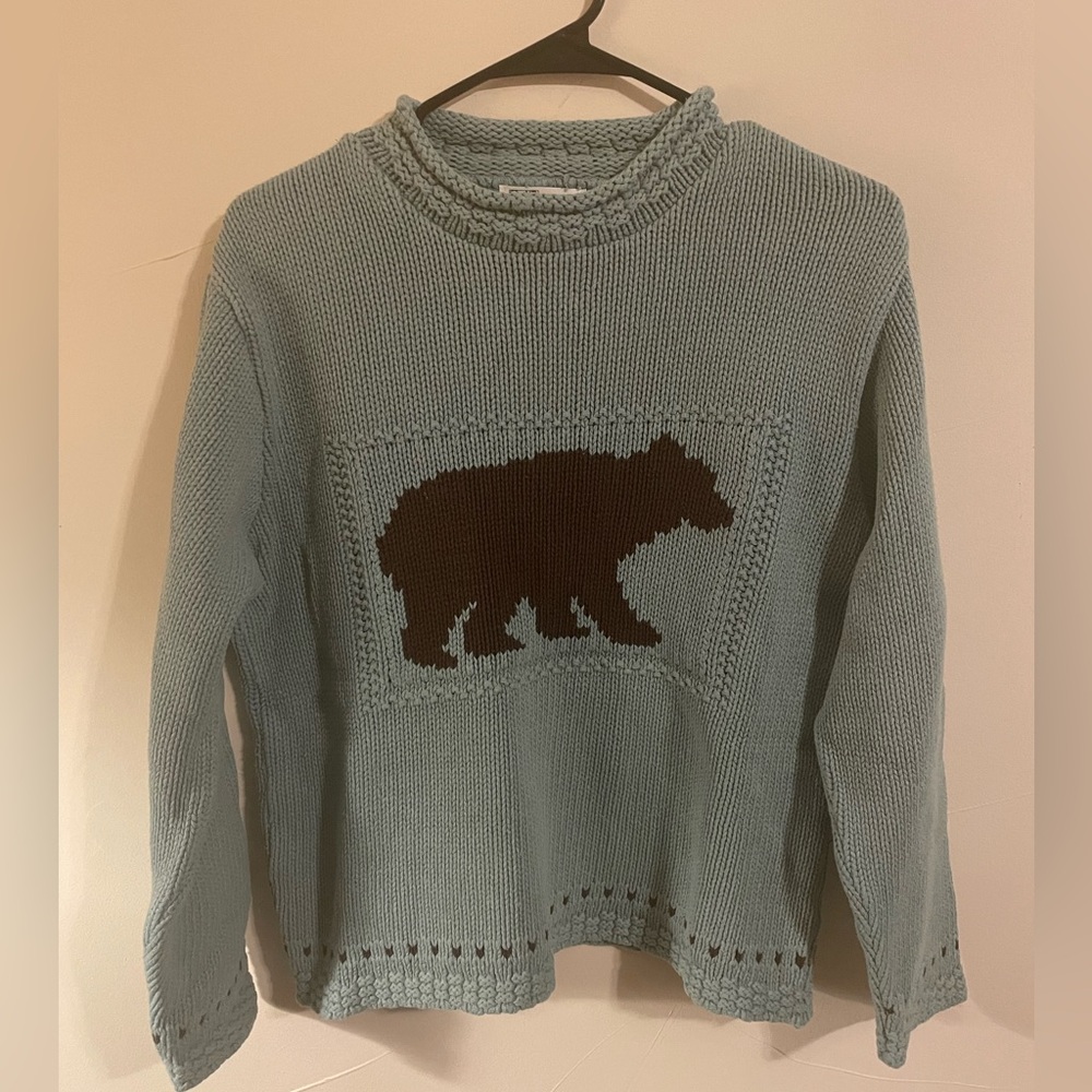 Vintage Cotton Country By Parkhurt Sweater M